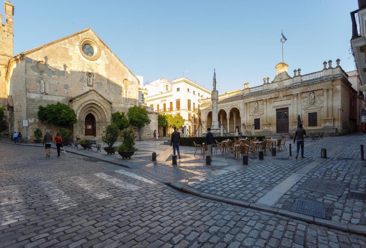 Semiloft Romantico Catedral Con Soleada Azotea Comunitaria Херес-де-ла-Фронтера Экстерьер фото
